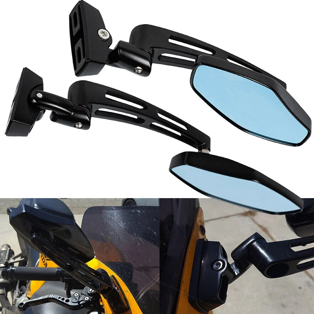 2X Rearview Side Mirrors for Suzuki GSXR 600 750 1000 1300 Hayabusa (2001–2023)