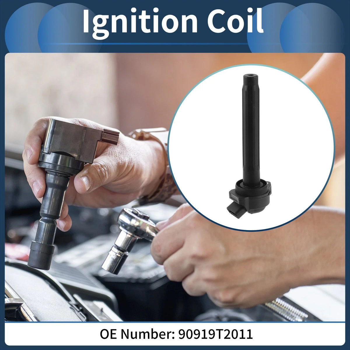 Ignition Coil Pack No. 90919T2011 for Toyota Sienna (2017–2018)