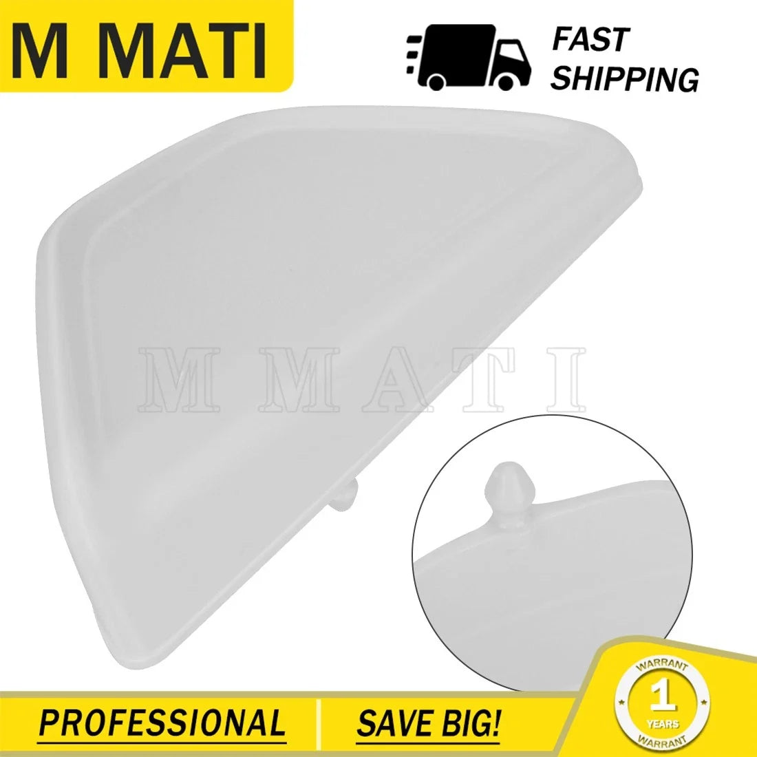 Left Side Cover for Honda Mini Trail Z50 Z50A (1972–1978) White