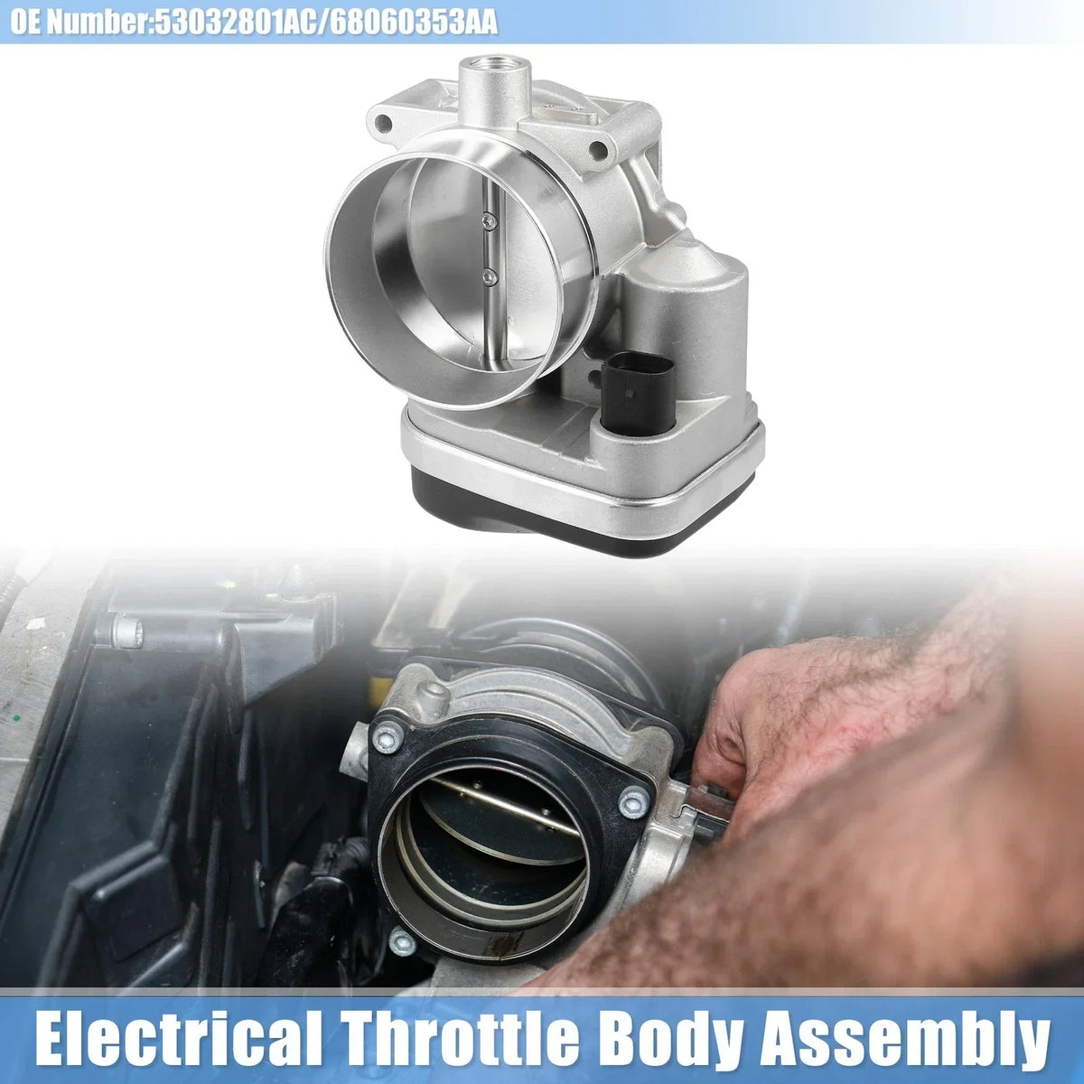 Throttle Body Assembly (2011-2023) for Dodge Durango, Ram