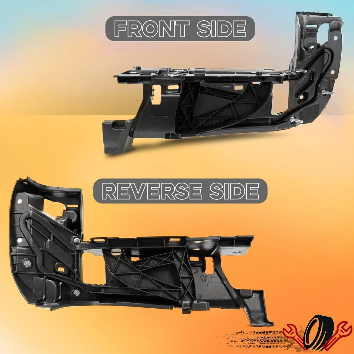 Rear Passenger Bumper Extension Bracket for Tacoma (2016–2023)