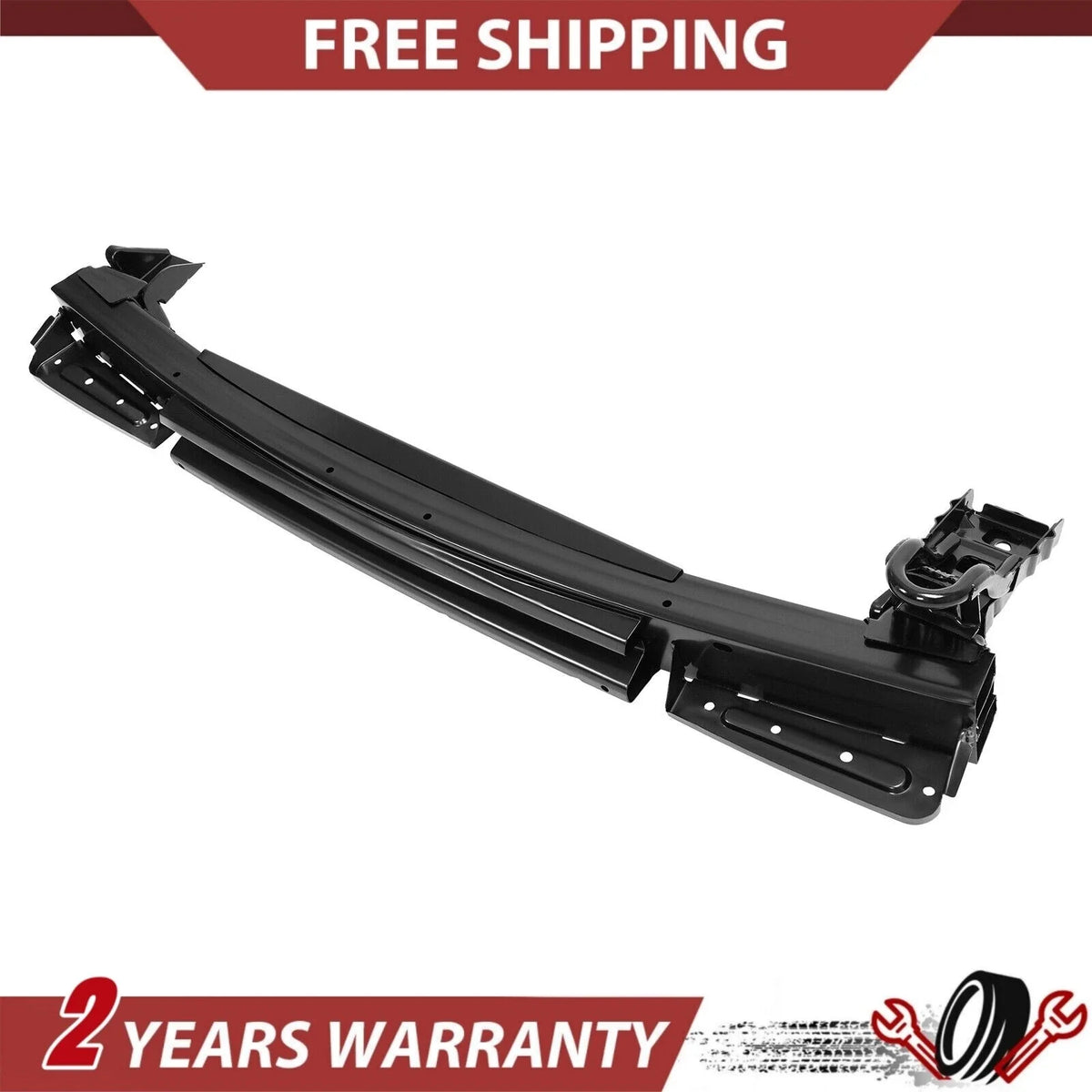 Rear Bumper Reinforcement for Honda Ridgeline (2006–2008) Steel