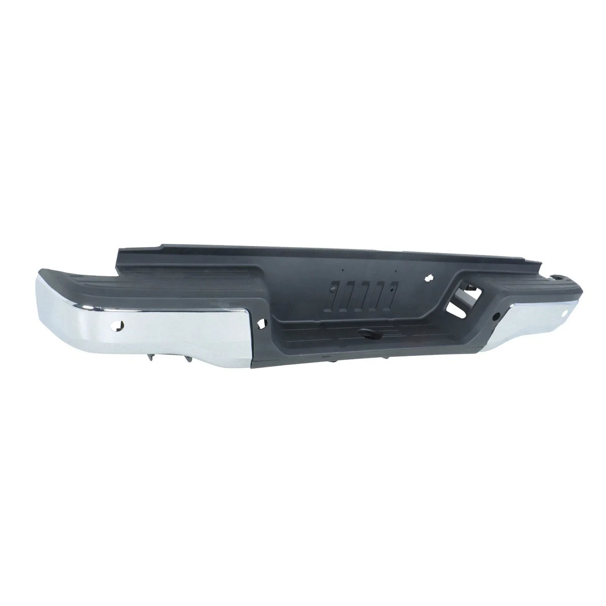Park Aid Chrome Rear Step Bumper Assembly for 2019-2023 Ford Ranger