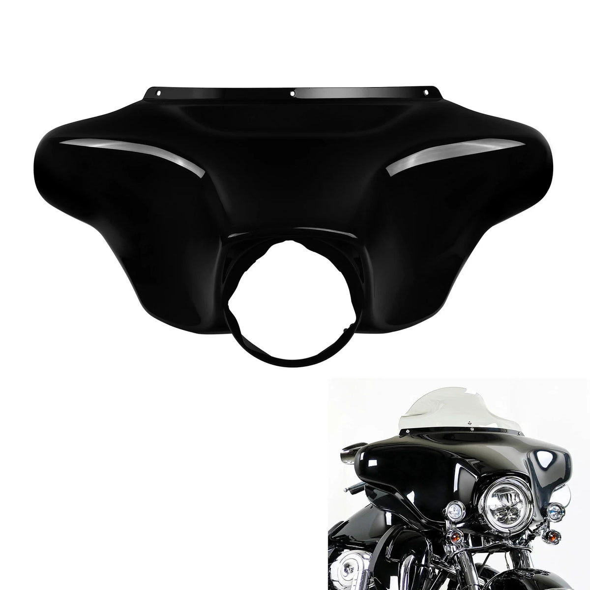 Upper Outer Fairing Batwing for Harley Electra Glide Touring 1996-2013