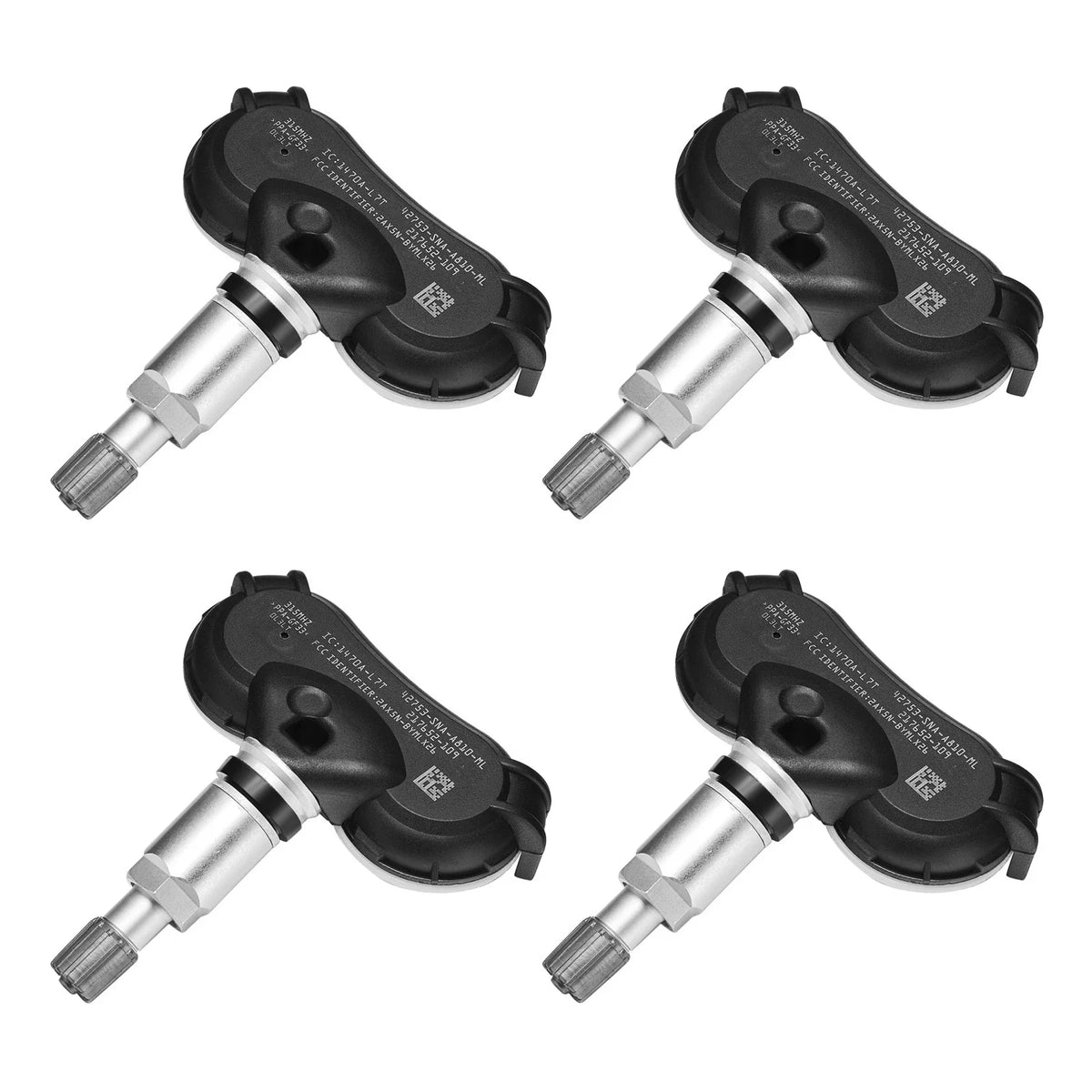TPMS Tire Pressure Sensor for Honda Element 2.4L (2009–2011) 4 Pieces