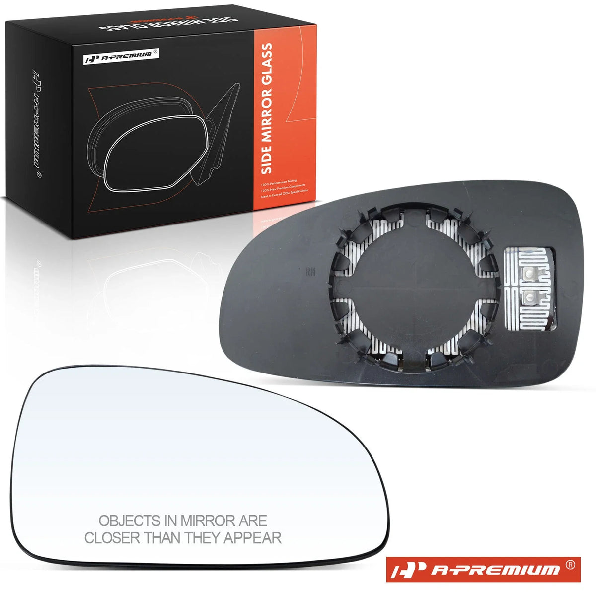 Passenger Mirror Glass for Chevrolet Aveo/Aveo5 (2004–2008)