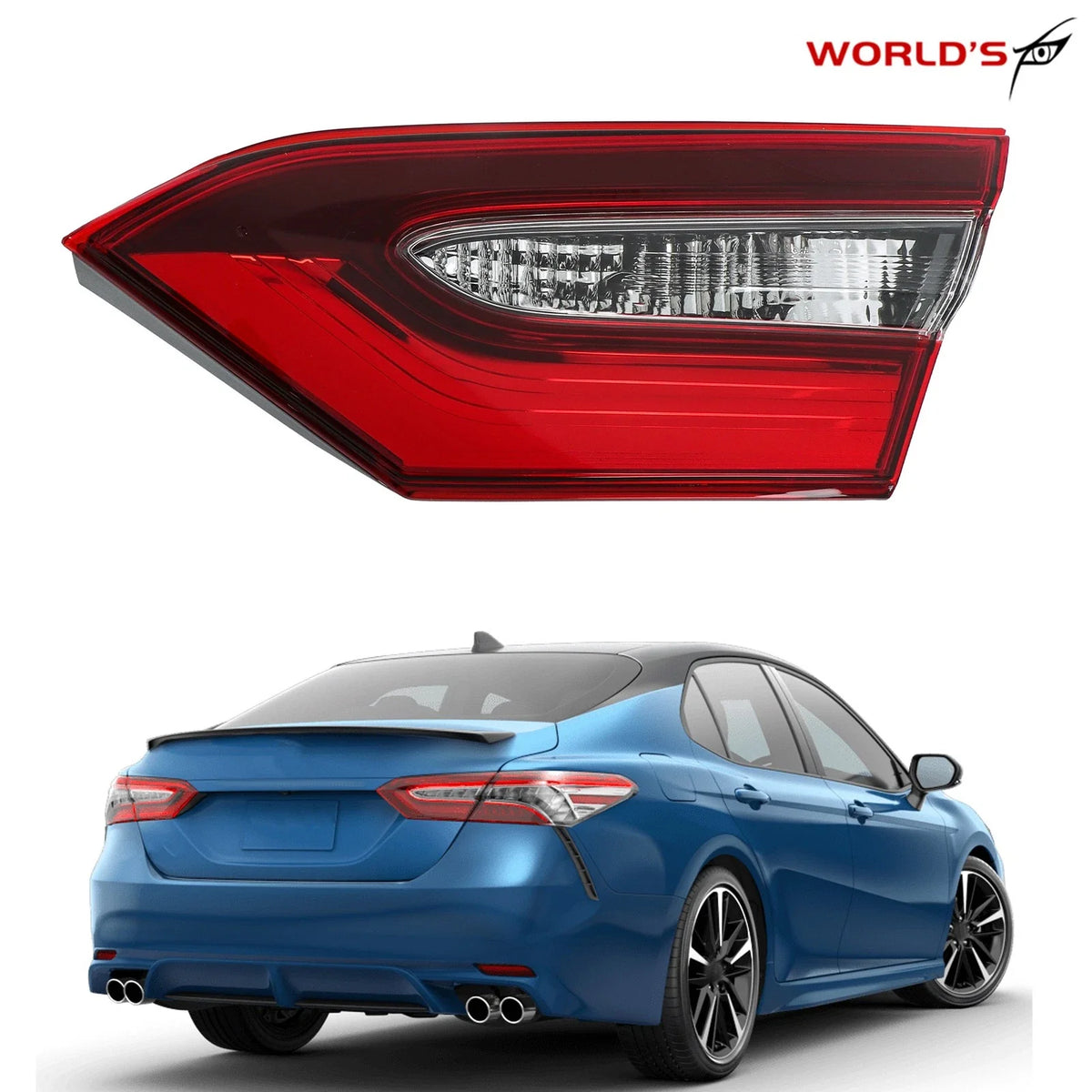 Right Tail Light for Toyota Camry (2021–2023) Halogen Brake Lamp