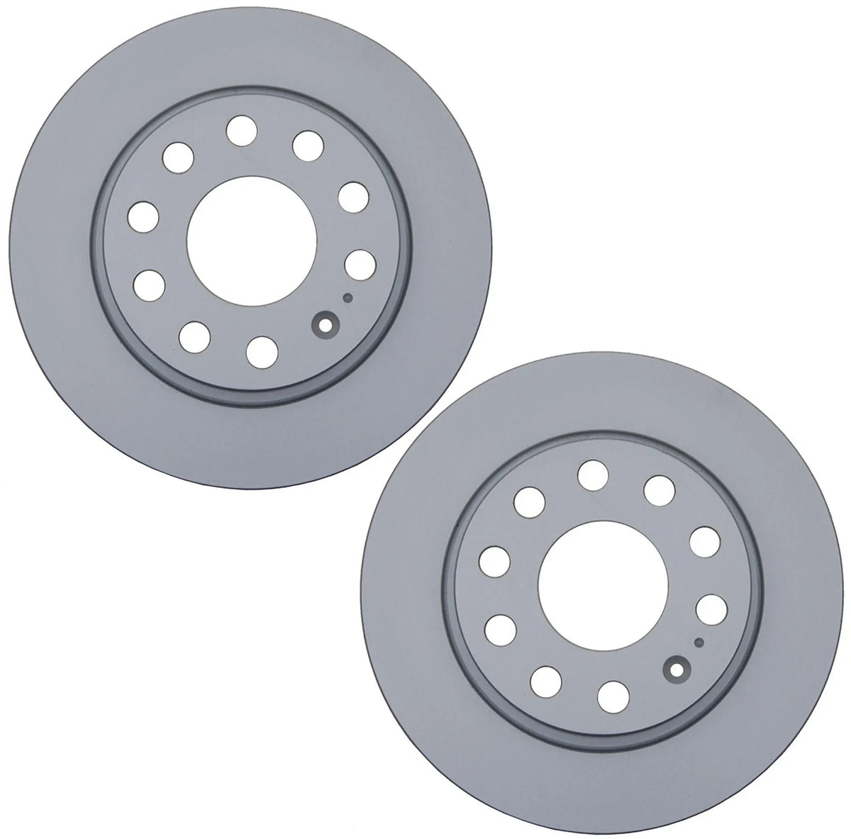Set of 2 Rear Disc Brake Rotors 253mm Dia ACDelco for Audi A3 VW Beetle