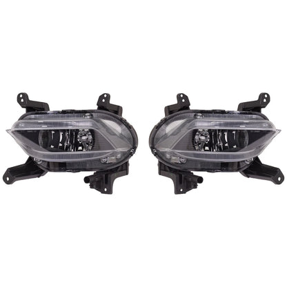 Fog Light Set for Hyundai Santa Fe (2019–2020) - Front Driver & Passenger