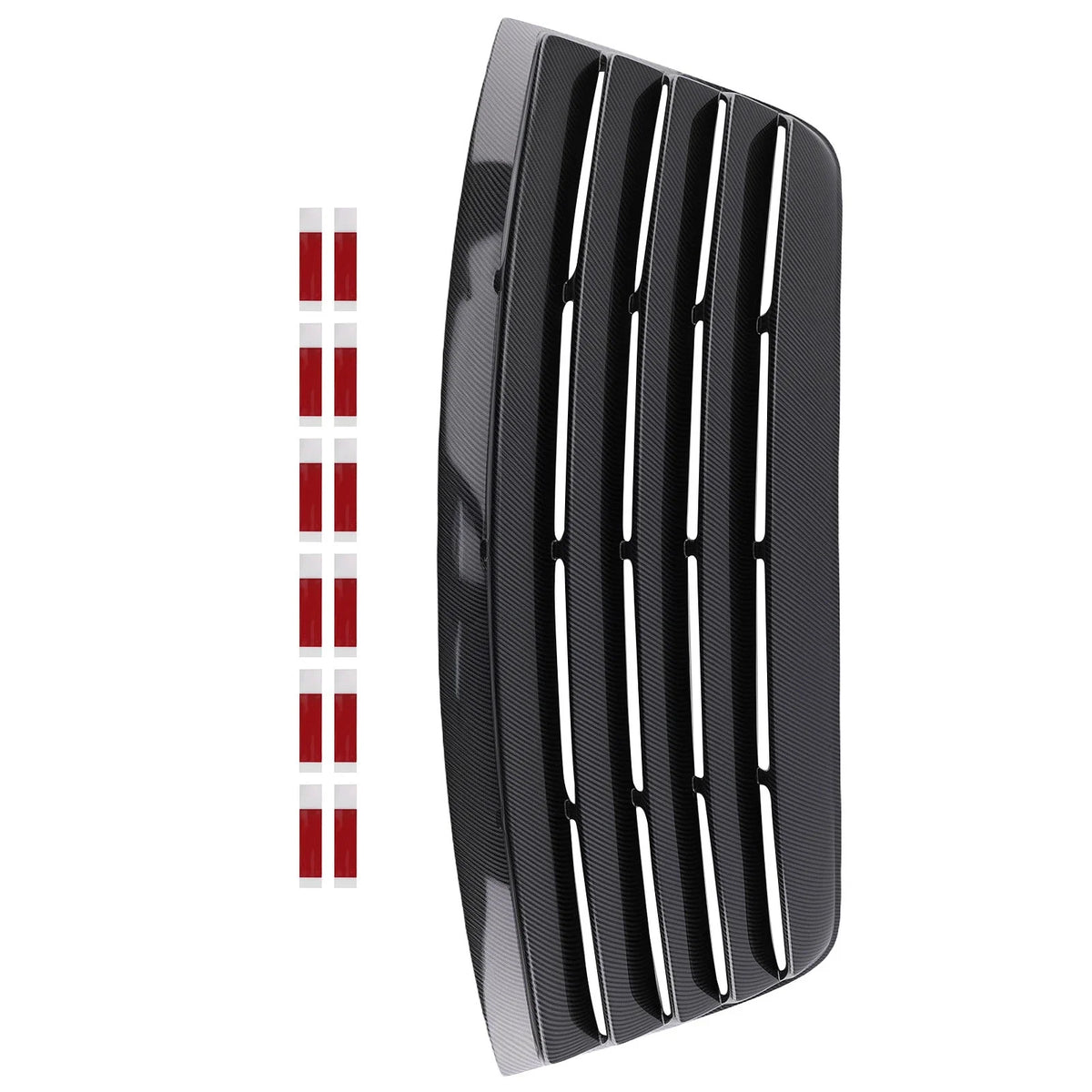 Carbon Fiber Rear Window Louver UV Protection for Dodge Challenger 2008-2023