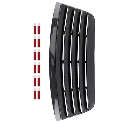 Carbon Fiber Rear Window Louver UV Protection for Dodge Challenger 2008-2023