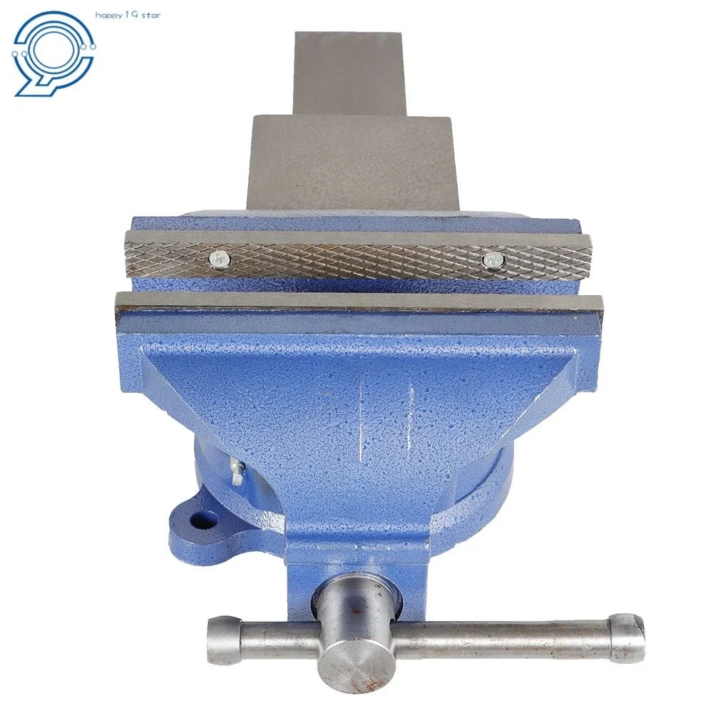Rotating Bench Vise 8" with 360° Swivel Base for Multi-Purpose Use