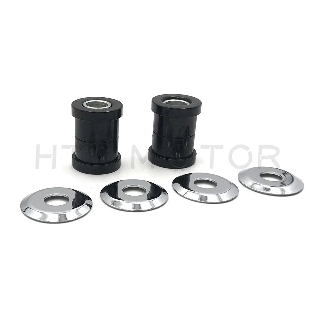 Handlebar Bushings Kit for Harley 1973–Present - Thermoplastic Black