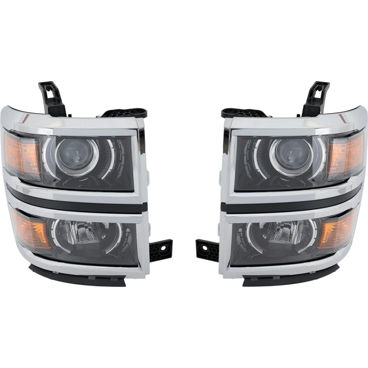 Set of 2 Headlights for Chevy (Left & Right)