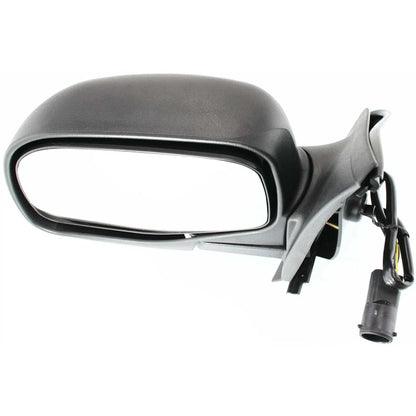 Textured Black Left Power Mirror for 1995-2001 Ford Explorer Manual Folding