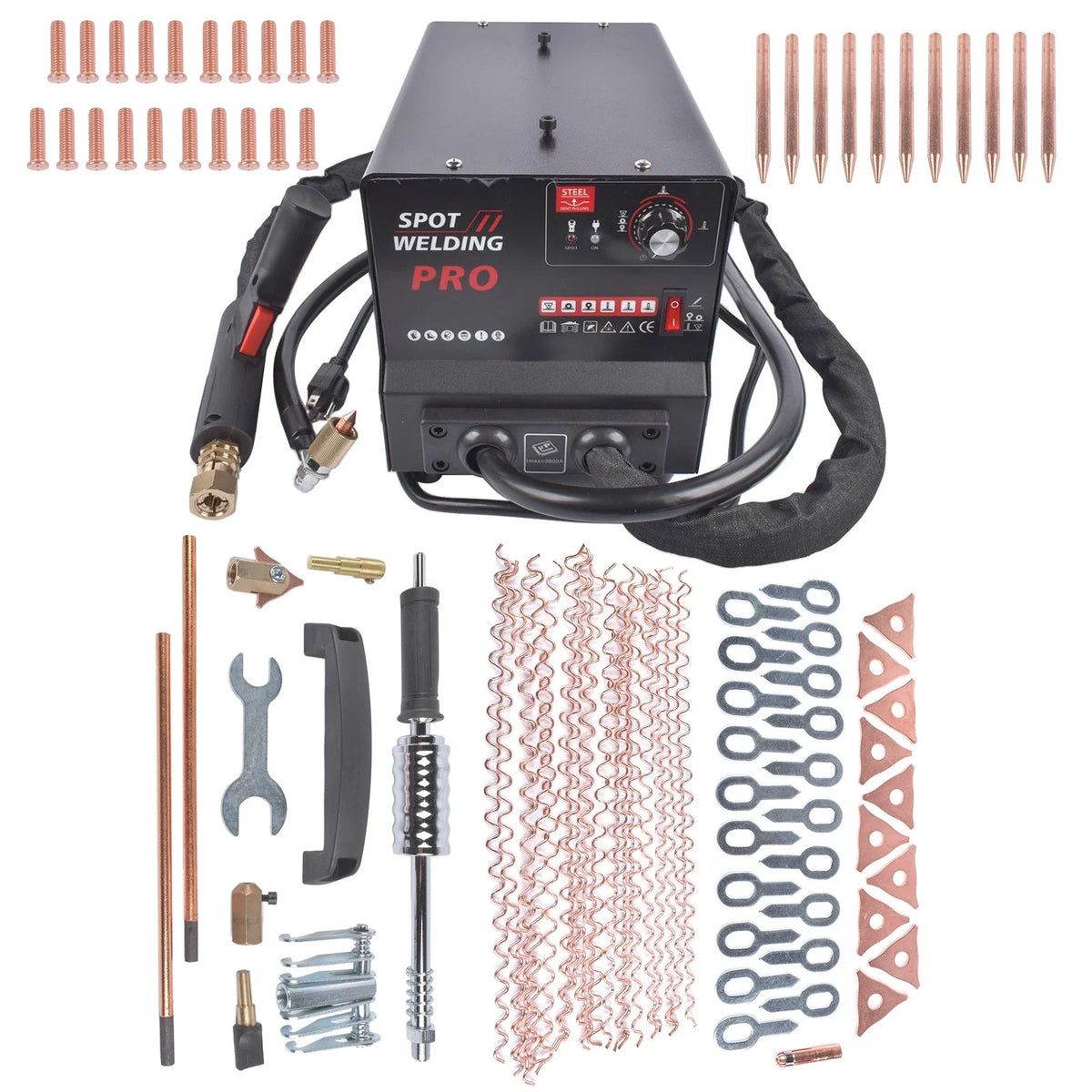 110V 3500W Spot Welder Dent Puller for Vehicle Body Repairs