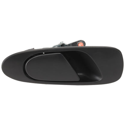Exterior Door Handle for Honda Civic (1992–1995) Rear Passenger Smooth Black