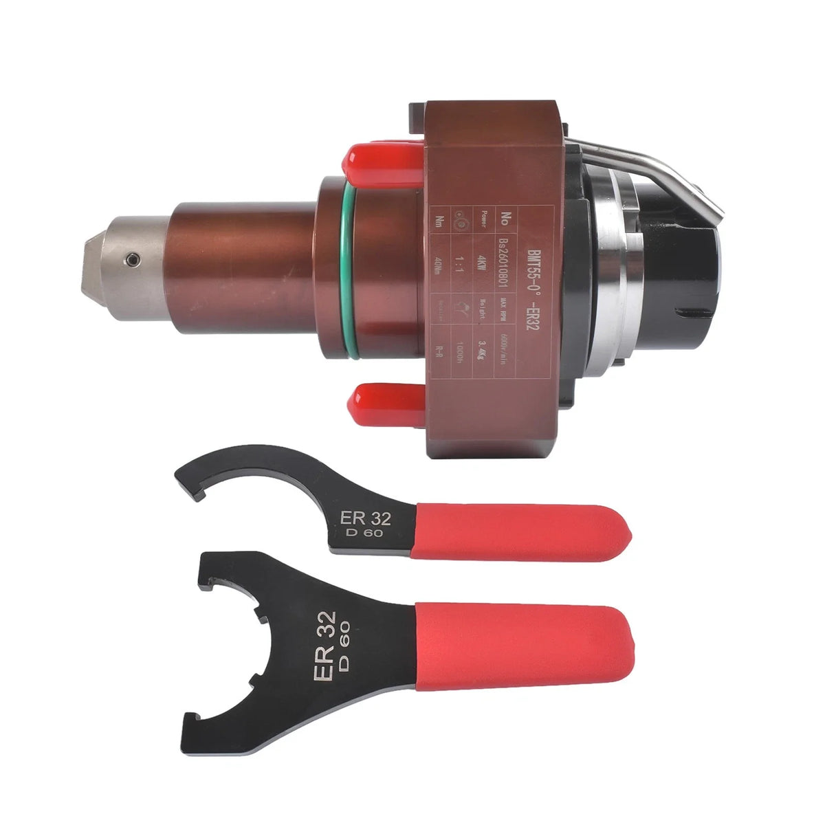 BMT55-0°-ER32 Driven Tool Holder for CNC Milling Equipment