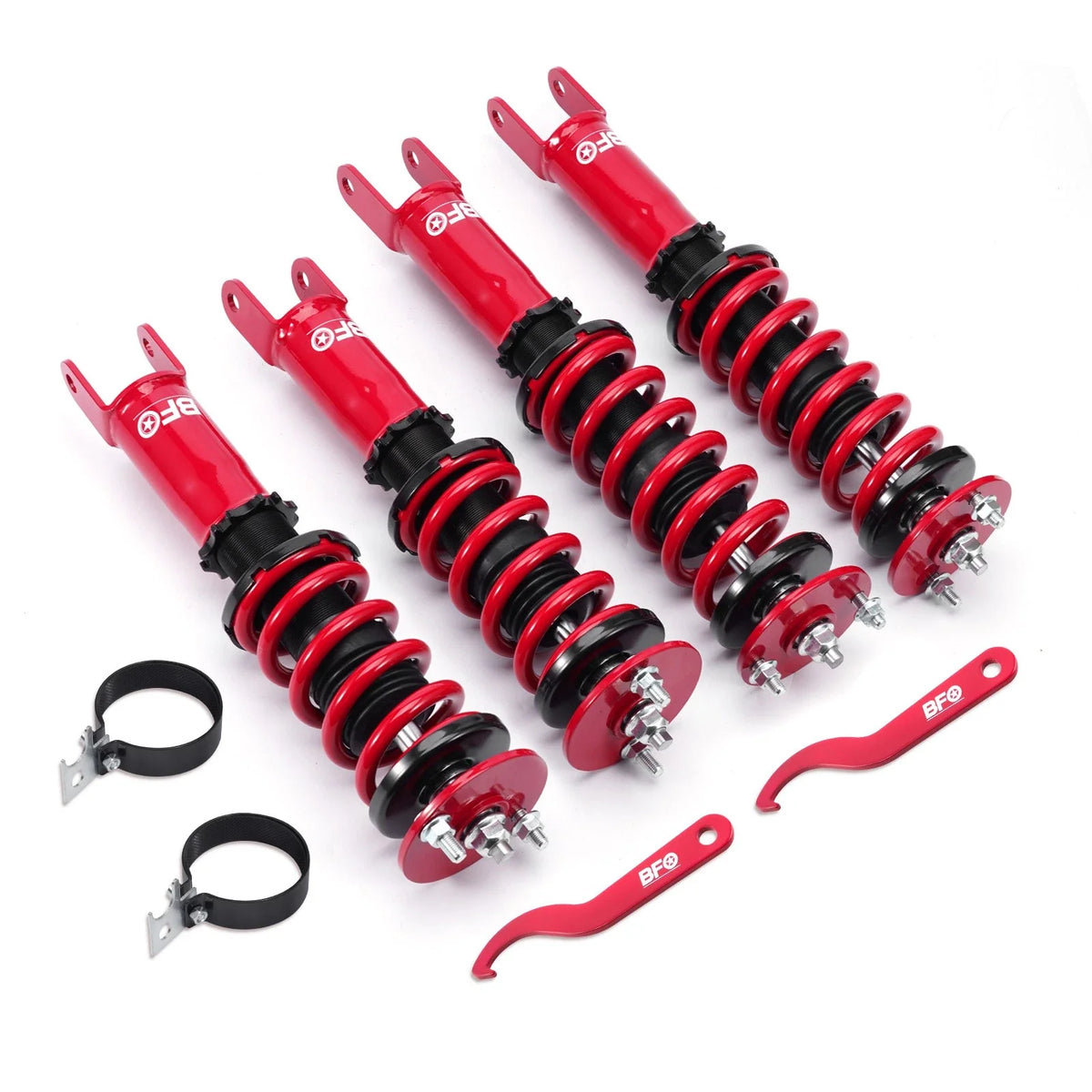BFO Adjustable Coilovers Shocks Springs Kit for Honda S2000 (2000–2009)