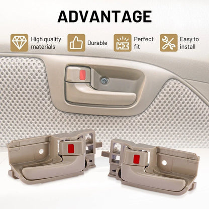 Interior Door Handle Set for 2003-2008 Corolla & Matrix - Beige