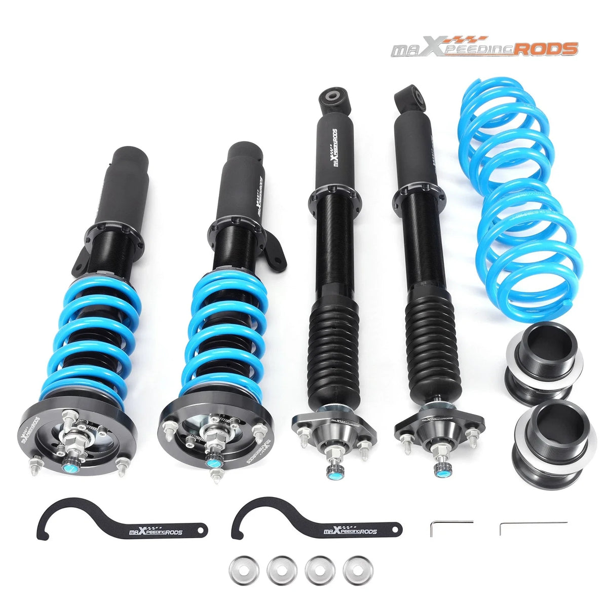 Coilover Kit for BMW 3 Series E46 (1998–2006) 24-Way Damping