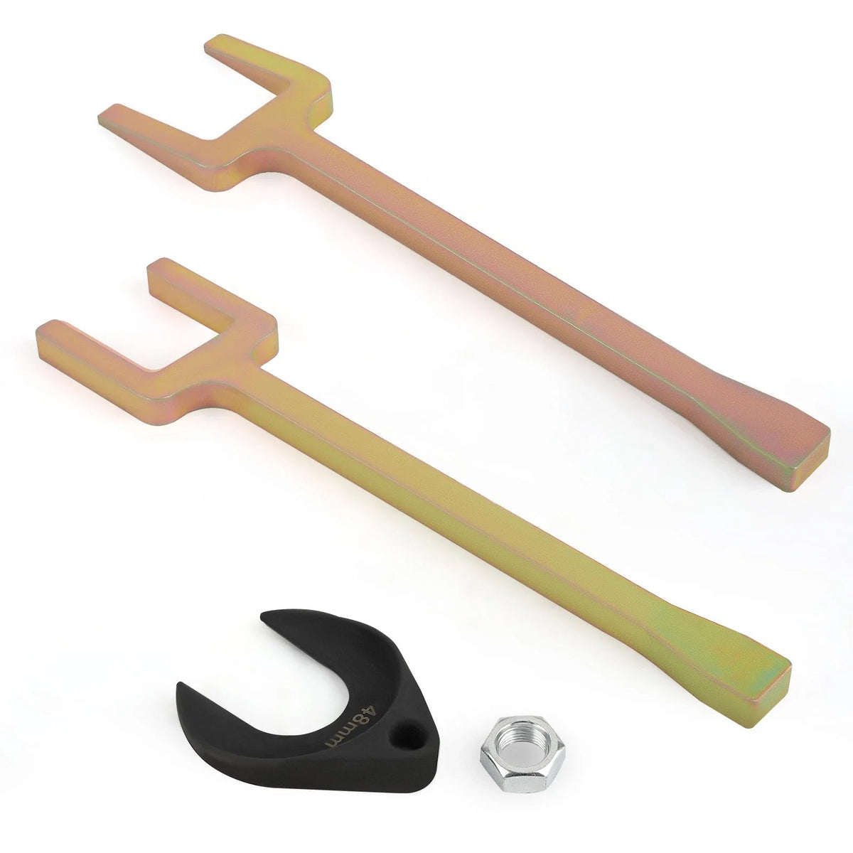 Set of 2 Front Wheel Drive Axle Puller Fork Kits + Inner CV Axle Tool
