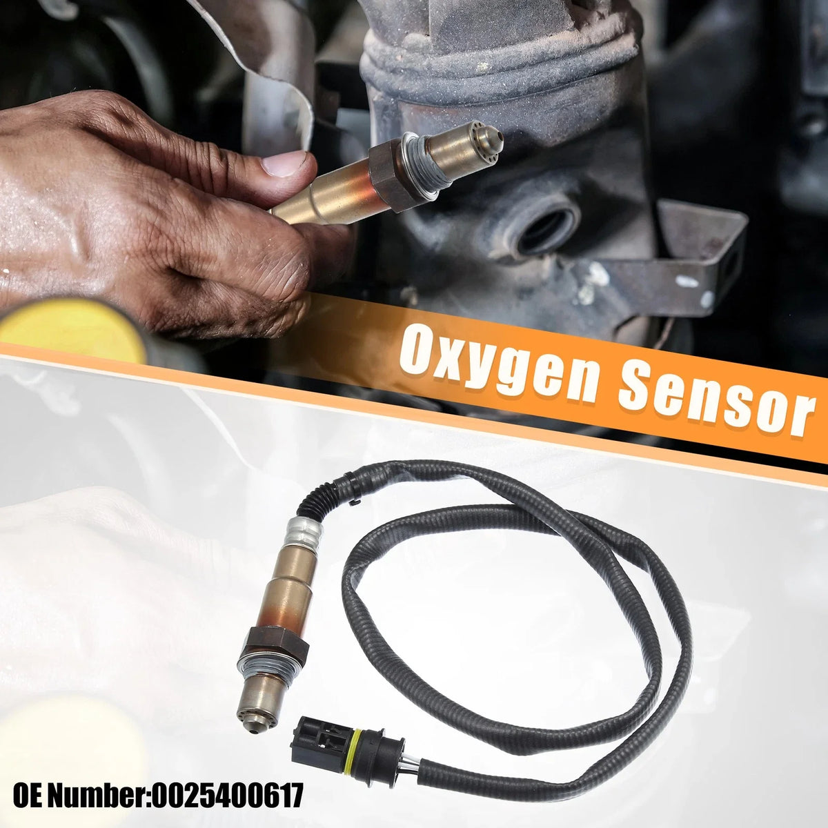 Oxygen Sensor 0025400617 for Mercedes-Benz C230 (2002–2005)
