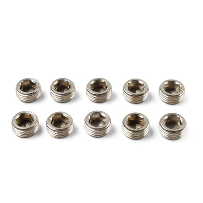 10pcs Hex Counter Sunk Plug Air Pipe Fitting 1/2 Inch G Male Adapter