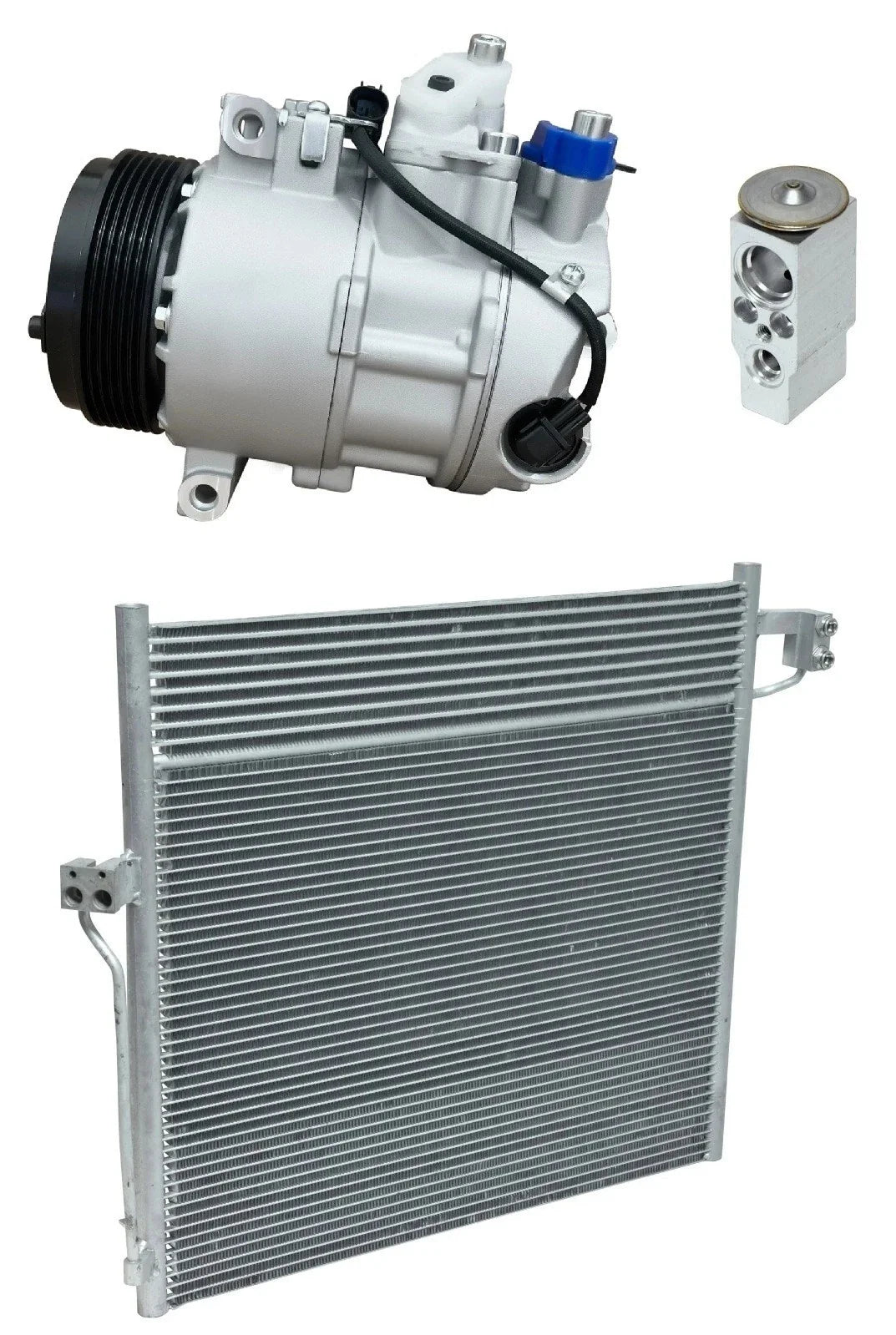 AC Compressor Kit With Condenser Replacement for Mercedes ML63 AMG (2013–2015)
