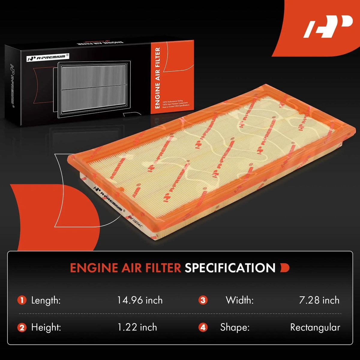Activated Carbon Cabin Air Filter for Nissan Frontier 2009-2019