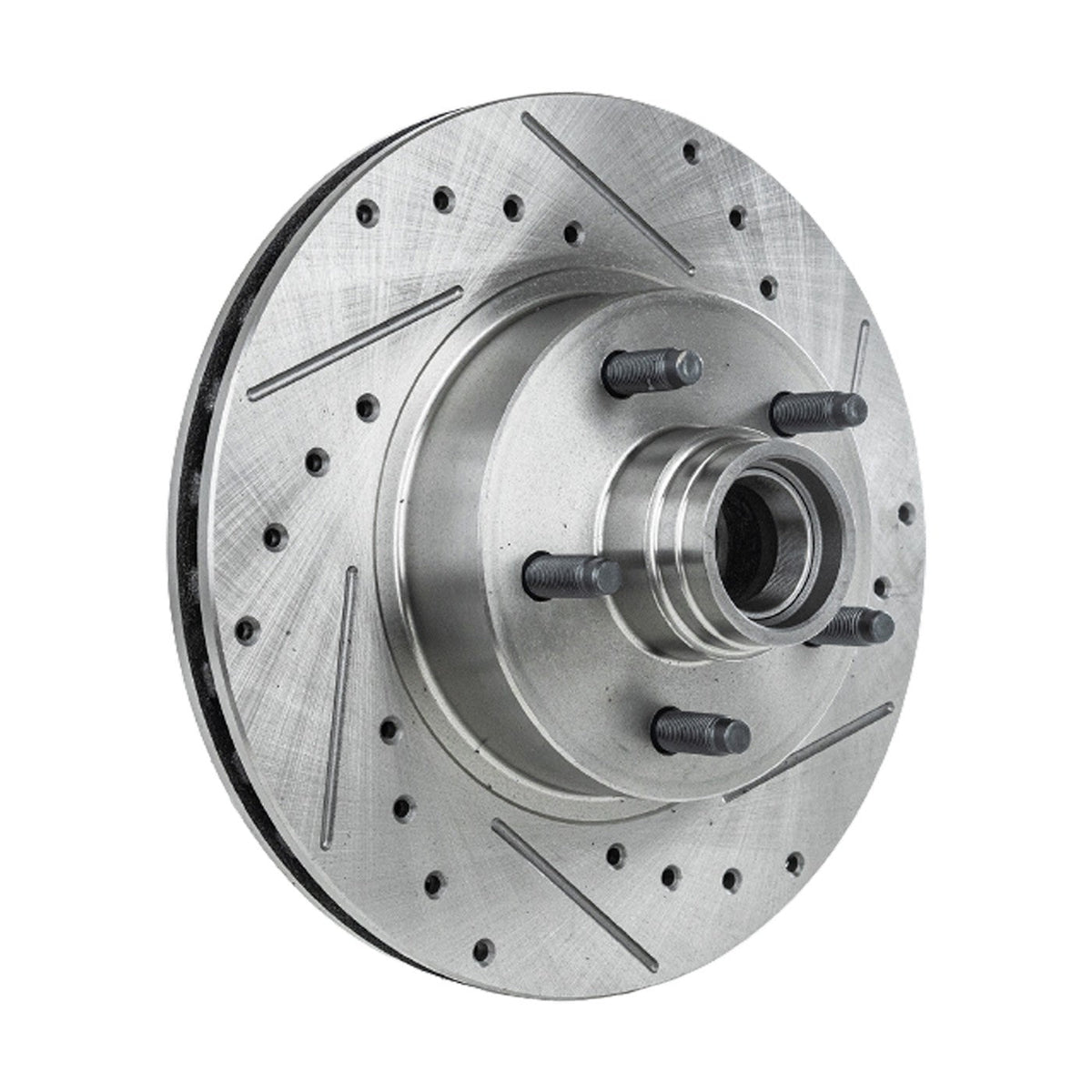 Drilled Front Brake Disc & Pad Kit for Ford Ranger, Mazda B3000 (03–11)