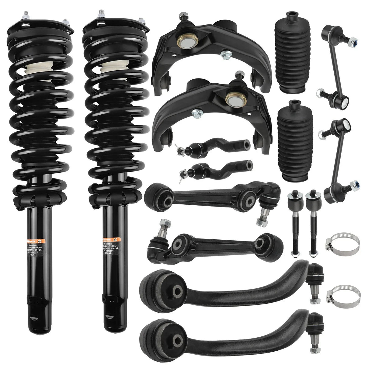 16pcs Sway Bars Control Arms Front Struts Kit for Ford Fusion 2010-2012