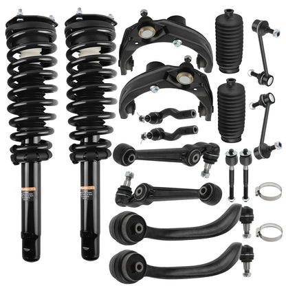 16pcs Sway Bars Control Arms Front Struts Kit for Ford Fusion 2010-2012