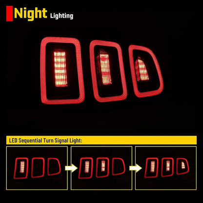 LED Tail Lights Sequential Set for Ford Mustang 2010–2014