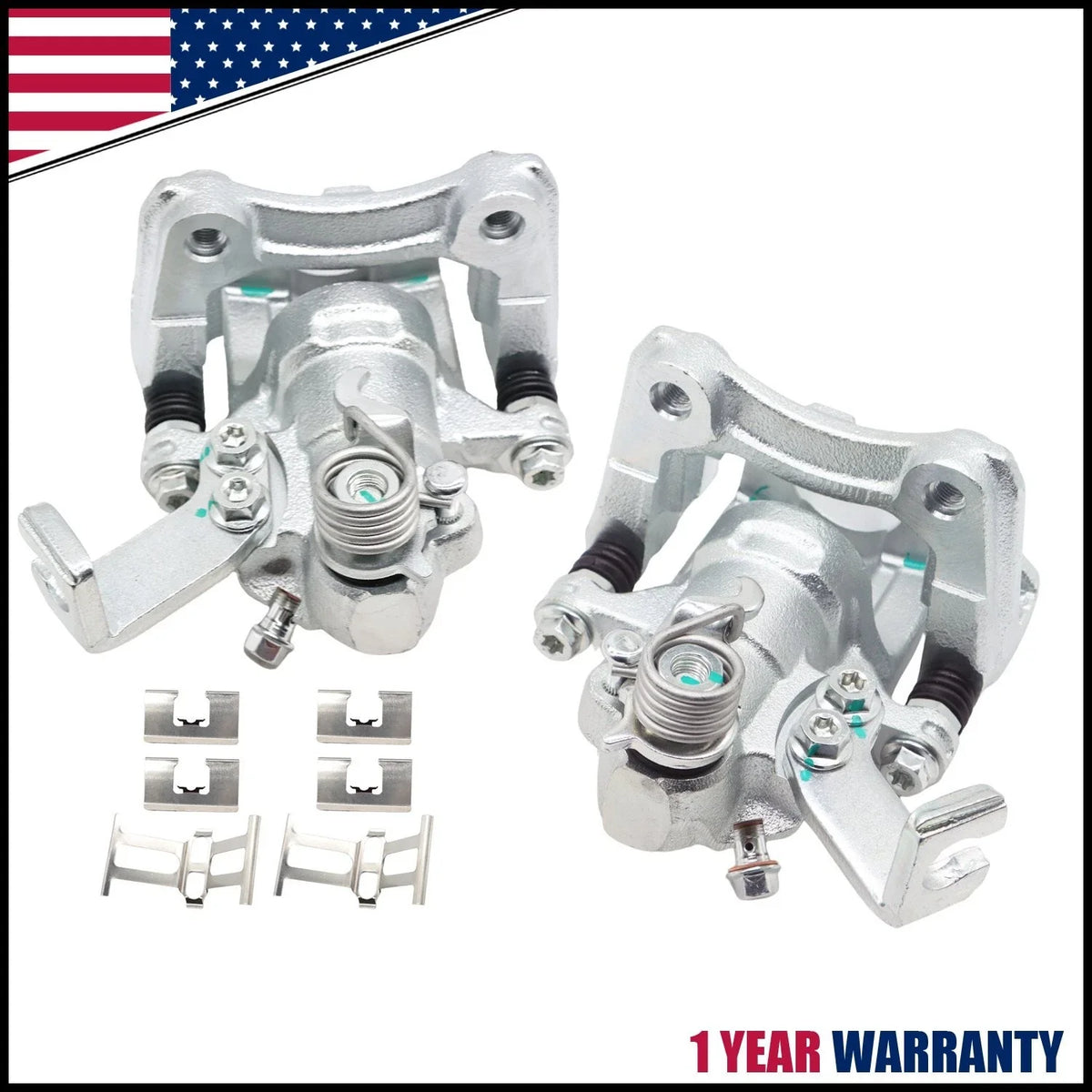 Brake Caliper & Bracket Assembly - 2X for Suzuki SX4 2007-2013
