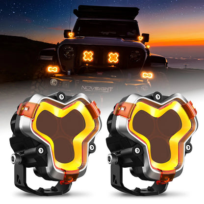 LED Pod Light Set for 2010-2023 Truck Pickup SUV