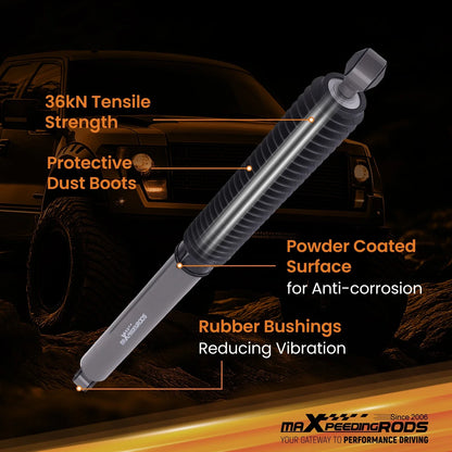 Front Shock Absorber 7-8" Lift for Ford F-250 F-350 (99-04)
