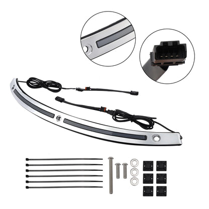 LED Running Turn Signal Light for Electra Glide Windshield Trim 2014-Now