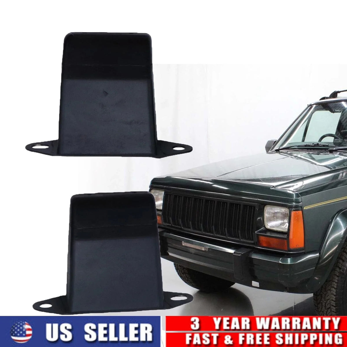 Rear Suspension Bump Stops 2pc for Jeep Cherokee XJ 1984-1986 4
