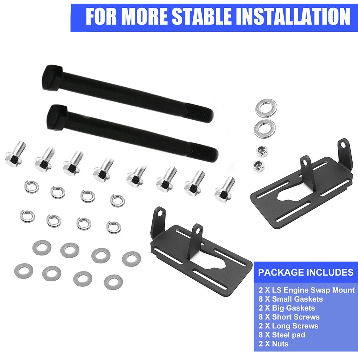 Adjustable Engine Mounts for GMC Truck (1973–1998) 101M28010B7