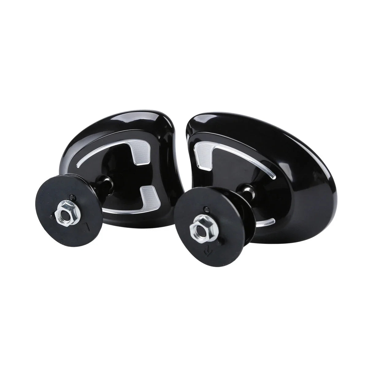 Tapered Fairing Mount Mirrors for 2014–2023 Harley Touring