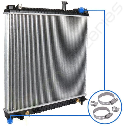 Radiator for Nissan Armada Pathfinder (2004–2020) w/ Hose Clamps Kit