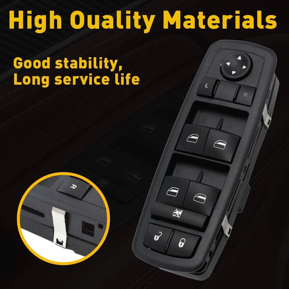Power Window Switch Control Left for Chrysler Jeep (2013-2015)