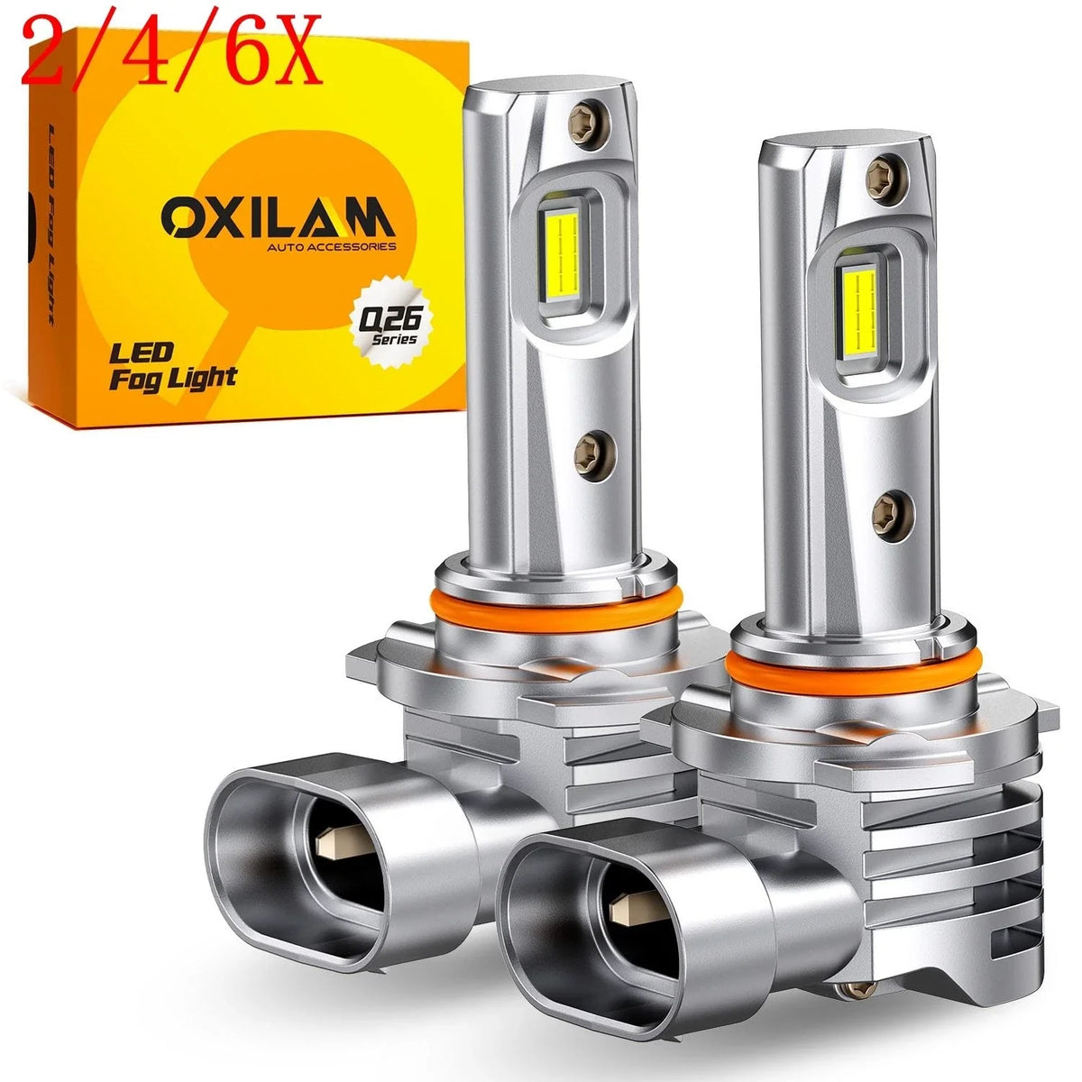 2X LED Headlight Bulbs 9005 HB3 for High Beam Conversion