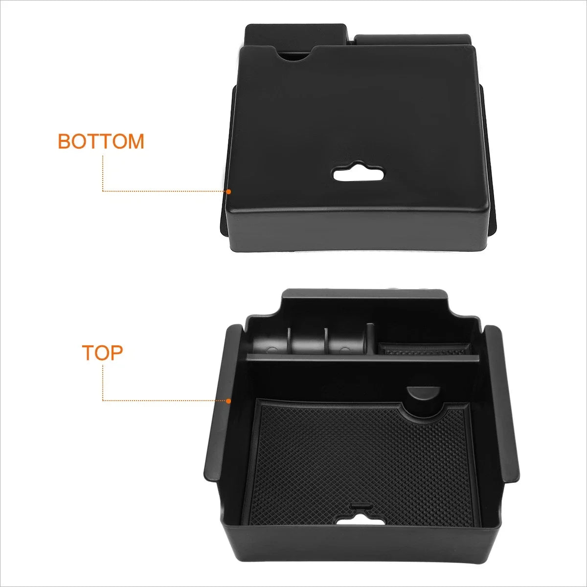 Armrest Organizer Tray for Nissan Maxima 2016-2017 ABS
