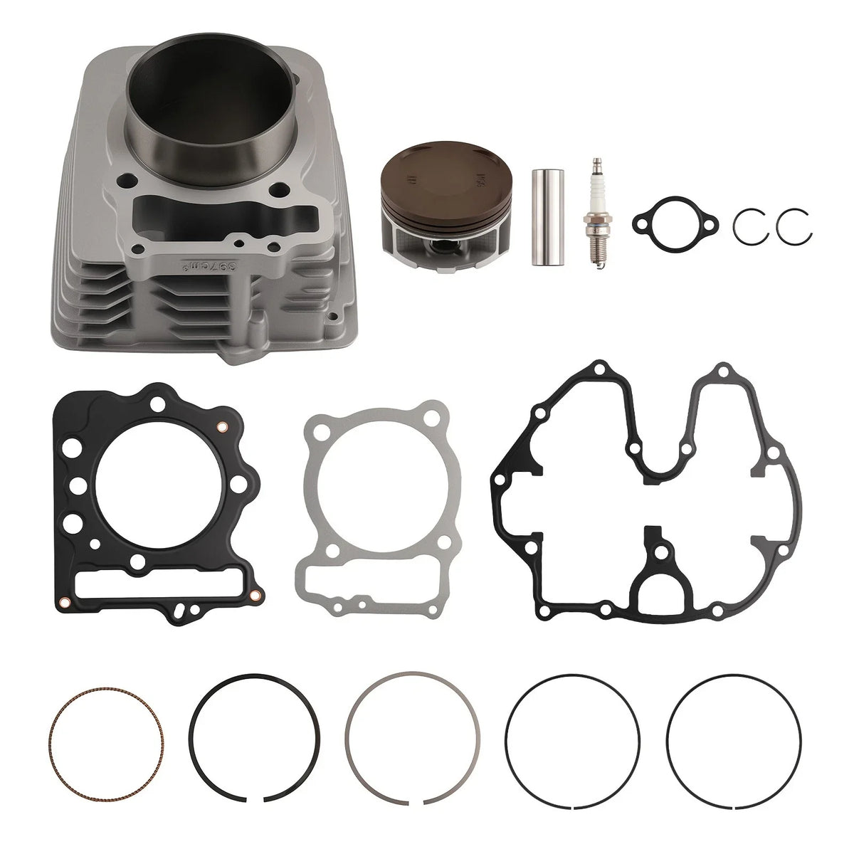 Top End Kit - Cylinder Piston Gasket for Honda Sportrax TRX400EX 1999-2008