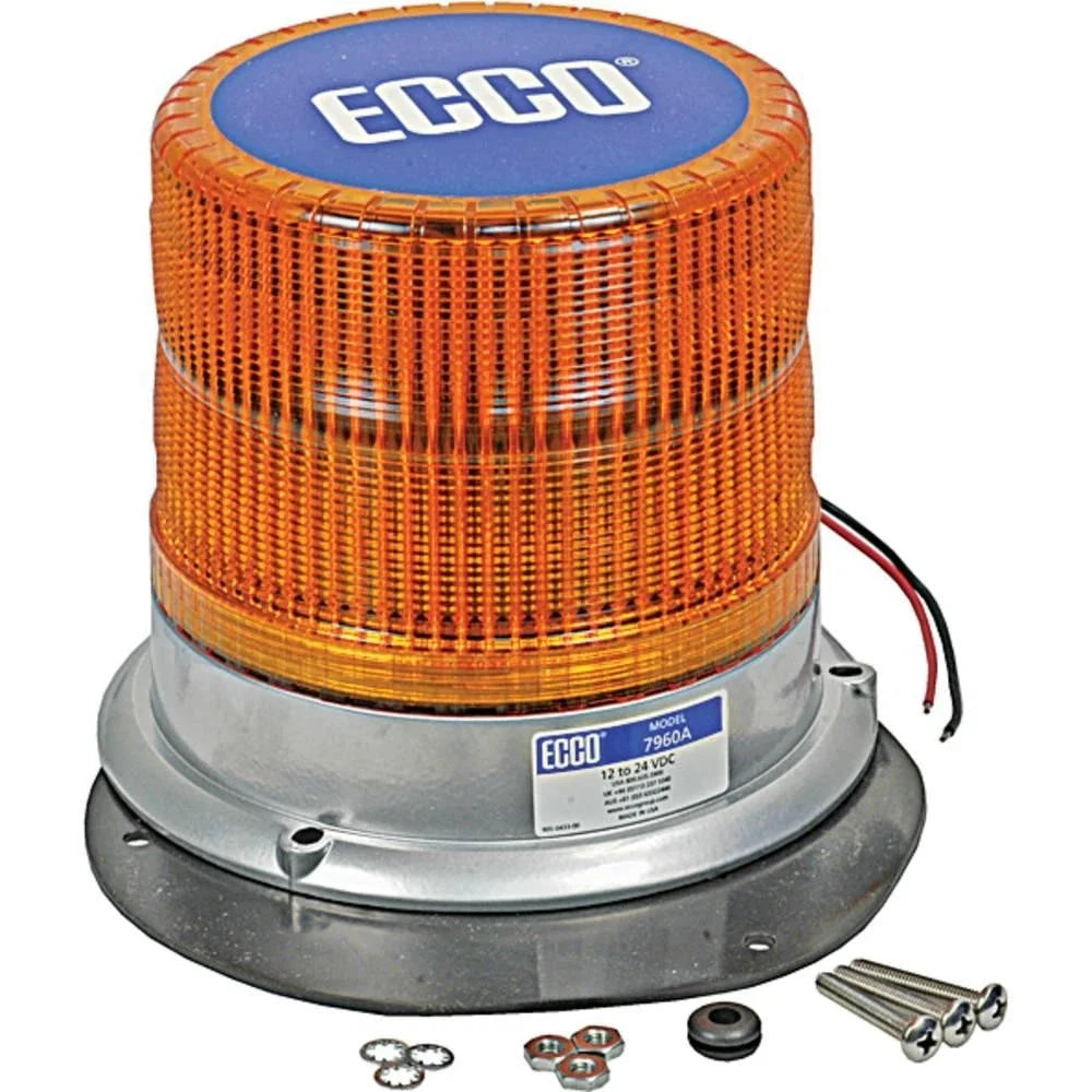 LED Safety/Warning Light Assembly for Loaders Forklifts (7960A)