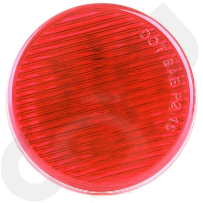 Set of 2 Round 2.5" LED Side Marker Clearance Lights for Trailers