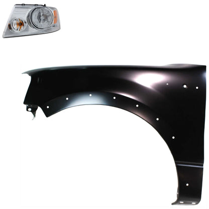 Headlight Kit for Ford F-150 (2004–2008) Driver LH Side 7L3Z13008GA