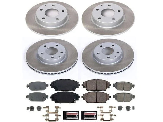 Brake Pad and Rotor Kit for Mazda 3 (2017–2018) WG995CX